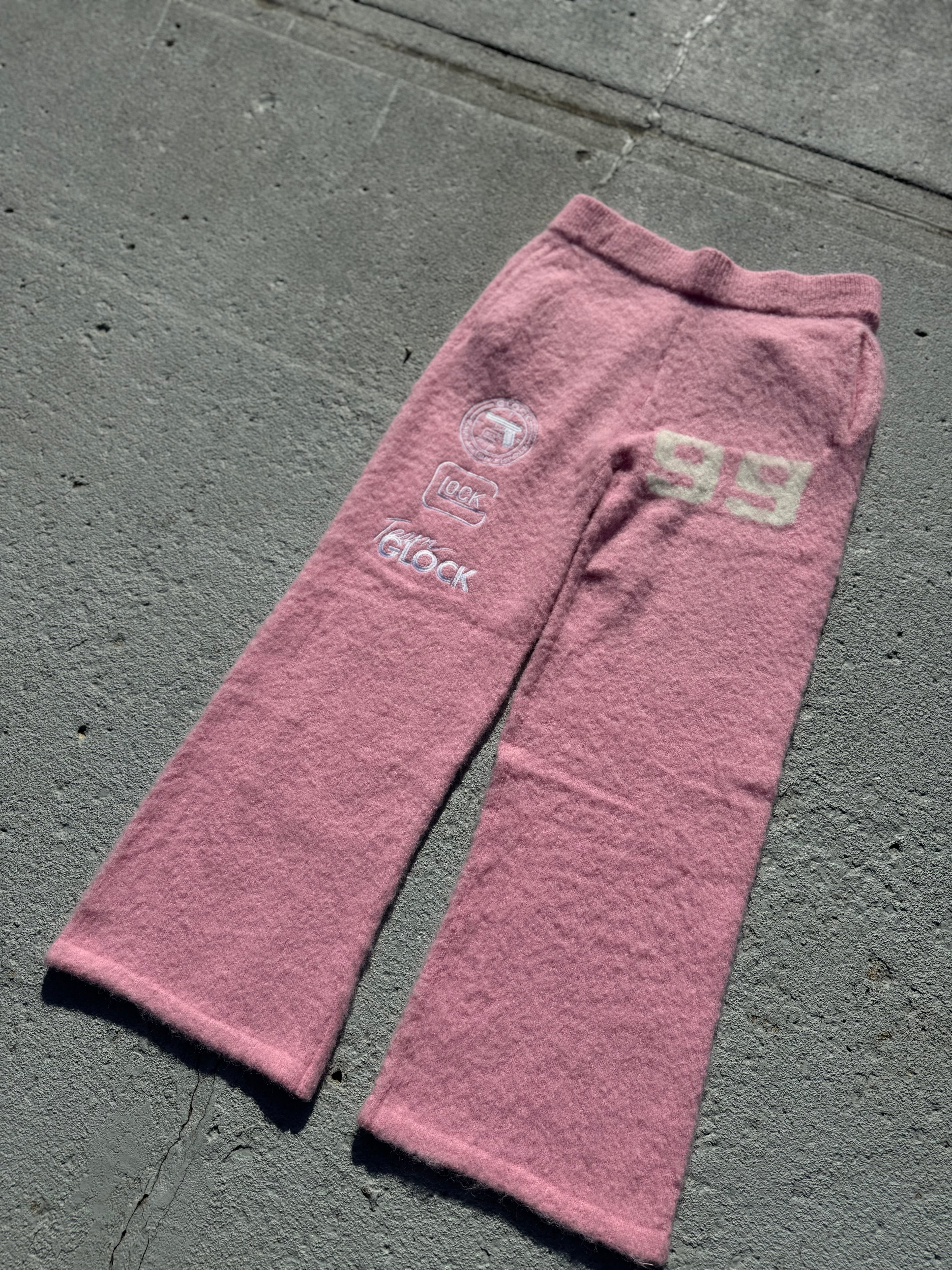 Mohair Pants Pink Tommy Vercetti Collab