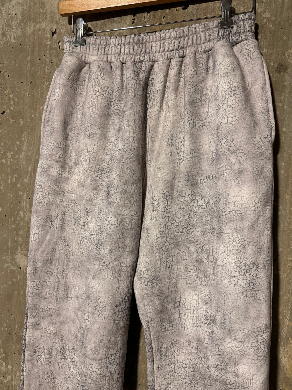 Trompe L'oeil Cracked Pants