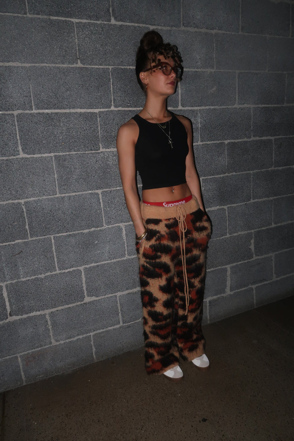 Mohair Cheetah Pants