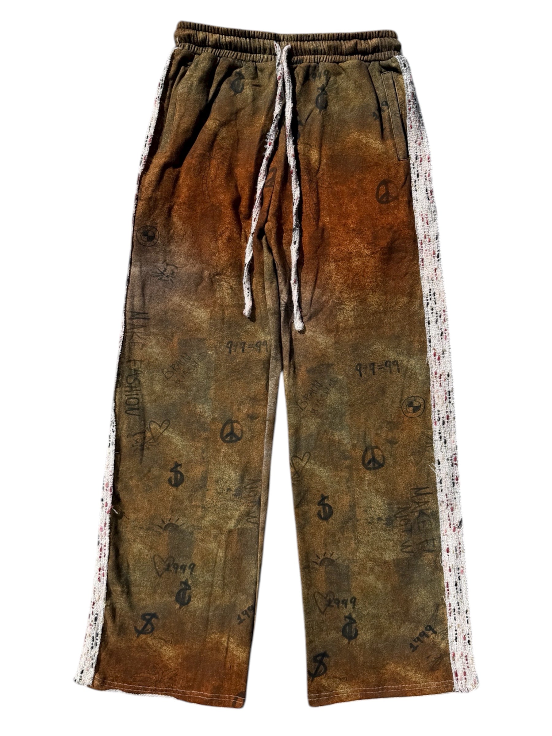 Graffiti Tweed Pants