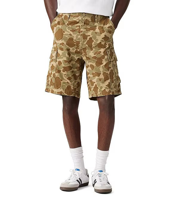 Everyday Regular Fit Camouflage Cargo Shorts
