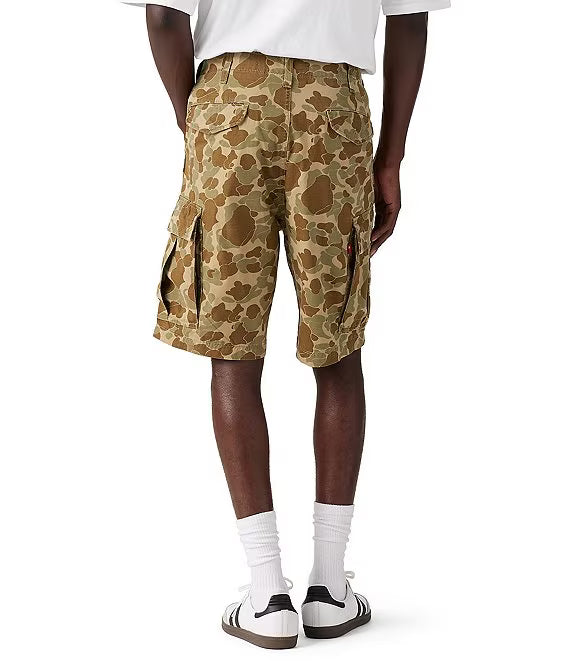 Everyday Regular Fit Camouflage Cargo Shorts