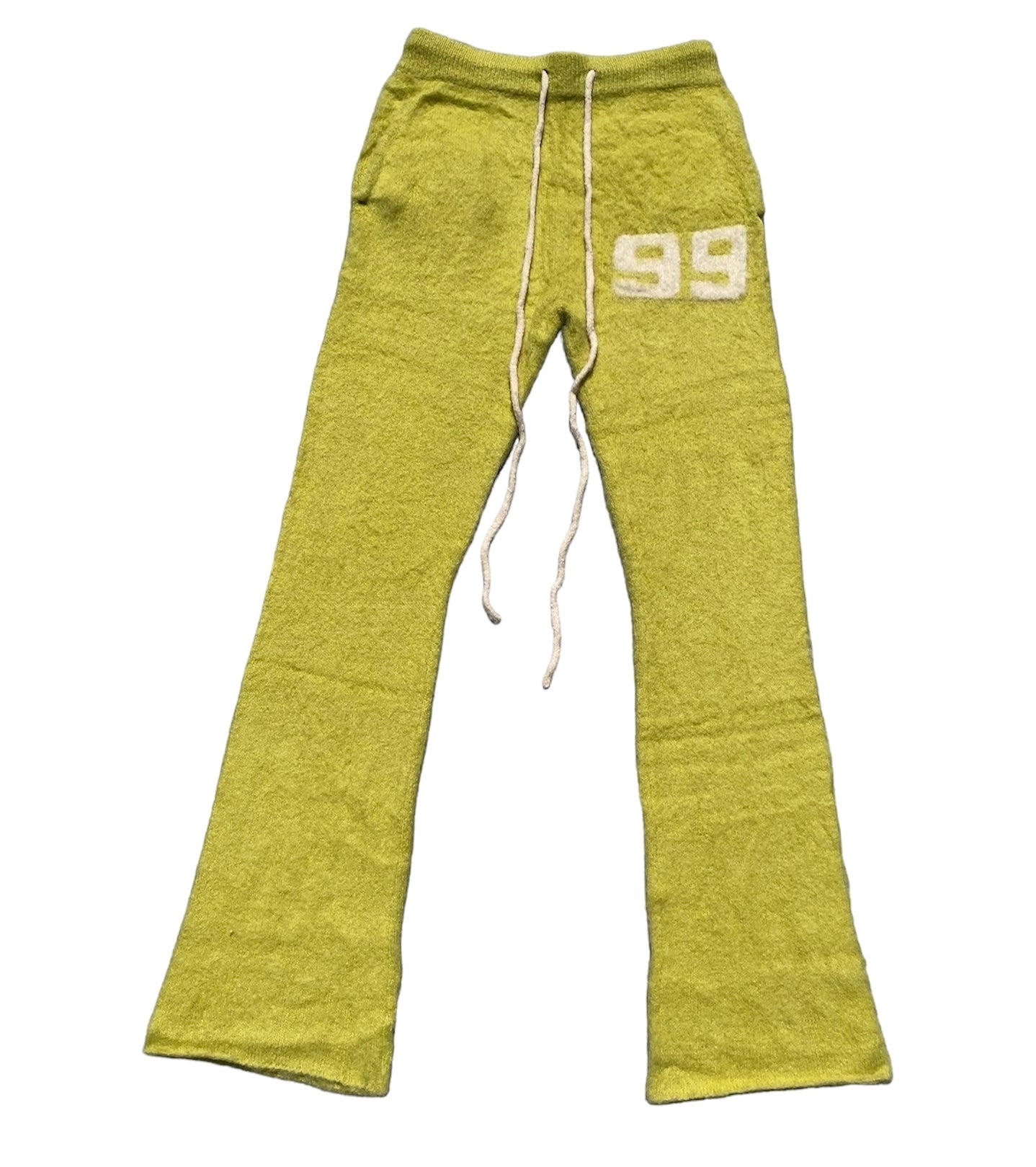 Mohair Pants Chartreuse