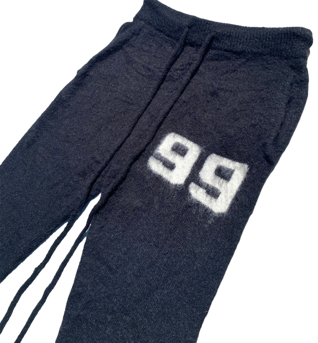 Mohair Pants Black